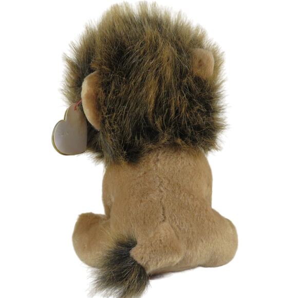 Ty Beanie Baby Cecil Lion Plush - Charity Edition Stuffed Animal 2002-2015 - Picture 3 of 16